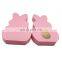 New Design Customized  Rabbit Shaped Stamping Paper Packaging Box Easter Candy Chocolate Gift Box