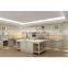 Top one cabinetry supiler free 3D design luxury solid wood Roman column kitchen cabinet