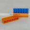 SUNKKO 18650 Cell Holder Fixture Tool Single Row 18650 Battery Holder For 6pcs Batteries Welding