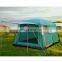 8 Persons waterproof shelter outdoor camping waterproof double layers hotel resort tent