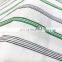 rayon nylon cotton polyester spandex bright yarn stripe woven fabric for women garment