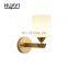 HUAYI European Decorative Vintage Gold E27 Indoor Home Hotel Bedside Modern Indoor LED Wall Lamp