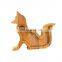 Euro cartoon blank money gift cash coin box girls leopard dinosaur saving clear safe piggy bank wooden-money-box