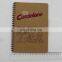 Spiral 96sheets Recycled Paper Customized School Notebook