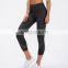 Top Quality Nylon Spandex Nude Feeling Women Yoga Wear Custom 3/4 length training yoga pants