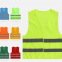 Reflective Vest Polyester Night Riding mesh Vest with Reflective Strips