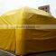 2015 New arrvail yellow gaint soccer dome inflatable outdoor tent for sale