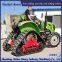 Retrofitting agricultural tractors with anti sinking semi chain rails for stable and reliable operation in muddy deserts