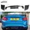 F87 M2 Carbon Fiber MTC Style Body Kit Front Lip Diffuser Spoiler Side Skirt For BMW M2 F87