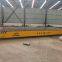 Electric trackless transfer cart used in or shuttle across the warehouses