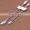 2pcs Long Handle Stainless Steel Tea Coffee Spoons Ice Cream coffee Tea bar spoon Kitchen Tool