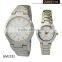 king quartz stainless steel watch for couples