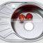 kitchen design single bowl with drain board stainless steel kitchen sink HD6044