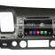 Wecaro android 4.4.4 car dvd player Dashboard Placement for honda civic navigation TV tuner USB SD 2006 - 2011