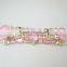 Pink crystal jewelry,crystal bracelet