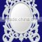 Old Fashioned Style Five Star Hotel Lighted Vanity Mirror For Wall Decorative Mirror                        
                                                Quality Choice