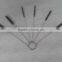 Twisted Handle Stainless Steel Wire Breech Plug Fire Channel Cleaning Brush