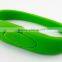 Hot selling silicone watch print logo usb 8GB