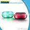 Mini pills bluetooth speaker with stereo FM radio LED light FM radio TF card 3 in 1 wireless function