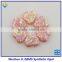 Synthetic OP08 Light Pink Heart Opal Gemstone With a Full Hole Drilled