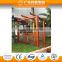 Asia top 500 newest wood grain decoration frame for balcony aluminium handrails