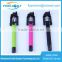 2016 wholesale stainless steel Mini Selfie Stick ,Monopod selfie stick without control