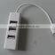White colour old model 4 ports USB hub