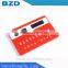 Promotional Solar Power and Card Shape Mini Dual Two Power Calculator / Electronic Gift Logo Custom Printed OEM Manufacturer
