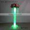 LED light party and wedding decorations new design crystal and acrylic flower stand wedding table centerpiece (MCP-072)