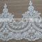 Wholesale Embroidery Bridal Lace Trim With Sequins and Beads