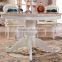 Restaurant furniture durable round marble slab table top marble table