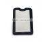 Customized Black Sewable ID Patch on the Bag
