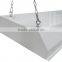Cold rolled steel housing and PC lens pendant mounted high bay light fitting