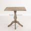 Antique Square 80x80cm with Tripod base Wooden Four-person coffee table /Restaurant table/ dining table(DT-1007-OAK)
