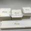 unique jewely package box octangonal plastic box with stamped logo