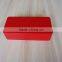 Red Rectangle Tin Can For Packaging