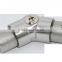 stainless steel round steel connectors flexible for 50.8mm 2inches tube