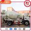 best service construction site used twin shaft type concrete mixer truck