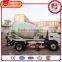 best service construction site used twin shaft type concrete mixer truck