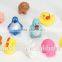 Soft Plastic Lovely Animals Toys Squeeze Sound for Baby Bath Bathing Play 13 PCS
