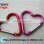 Heart shape Aluminium Carabiner/Climbing Carabiner/Carabiner Rock Climbing