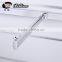 High Quality supermarket Straight Arms Clamp Oval Pipe Hook with one ball crossbar display hook