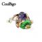 Fashion Jewelry Shinning Crystal Snake Ring Ladies Wedding Birthday Party Show Gift Dresses Apparel Promotion Accessories