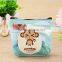 Promotion cheap monkey printing PU leather coin purse china supplier