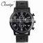 Un reloj deportivo 30M water resistant japan movt leather band Chaxigo brand watch men