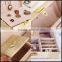 European top grade fine double layer PU jewelry bo antique leather jewelry bo fashion high-end jewelry bo