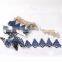 factory direct sell iron on dokoh glitter patch for malaysia