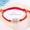 Alloy Jewelry and snowflake and rhinestone Bangles,Bracelets Jewelry Type Christmas metal alloy snowflake charm bracelet