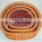 Wicker basket dog bed /Wicker rattan dog beds/Wooden dog bed