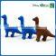 2016 Hot sale school supplies cute animal dino shaped eraser for kids made in China
